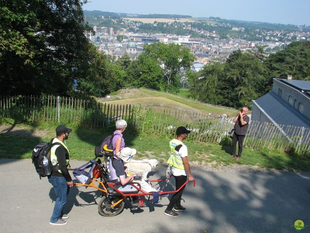 Randonnée joëlettes à Namur