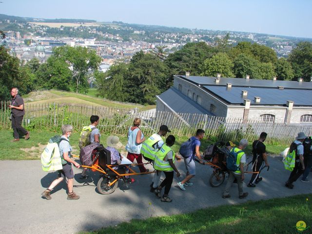 Randonnée joëlettes à Namur