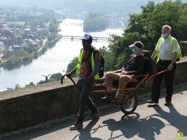 Randonnée joëlettes à Namur