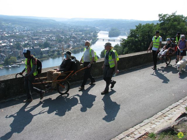 Randonnée joëlettes à Namur