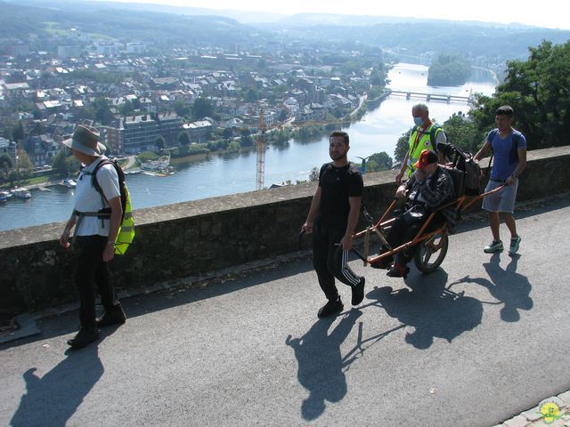 Randonnée joëlettes à Namur