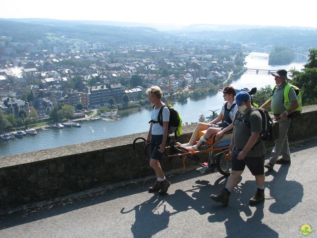 Randonnée joëlettes à Namur