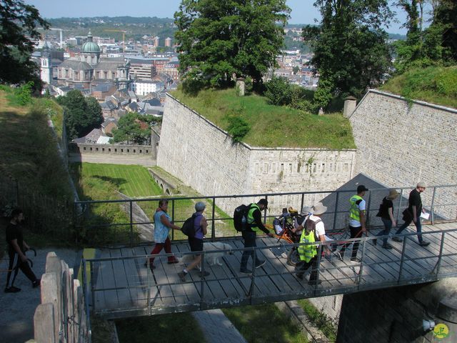 Randonnée joëlettes à Namur