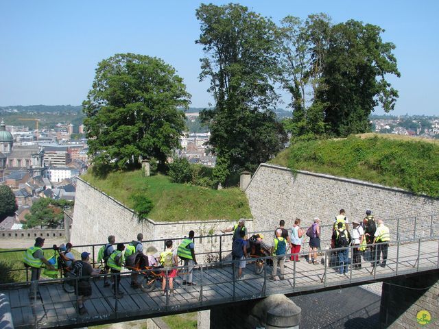 Randonnée joëlettes à Namur