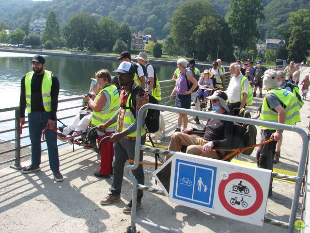 Randonnée joëlettes à Namur