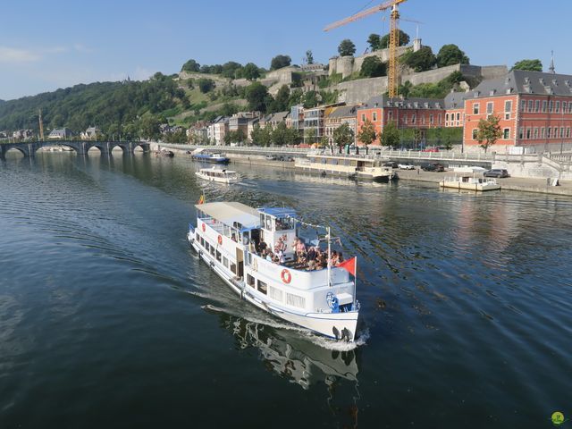 Randonnée joëlettes à Namur