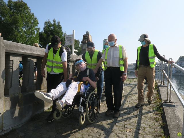 Randonnée joëlettes à Namur