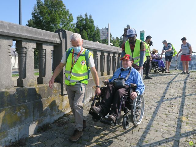 Randonnée joëlettes à Namur