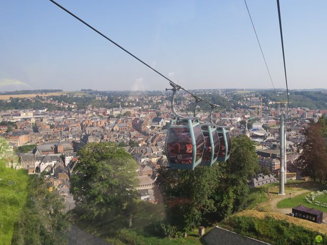 Randonnée joëlettes à Namur