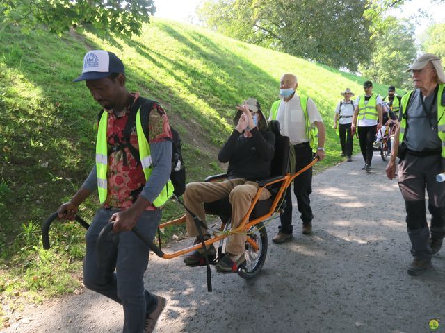 Randonnée joëlettes à Namur