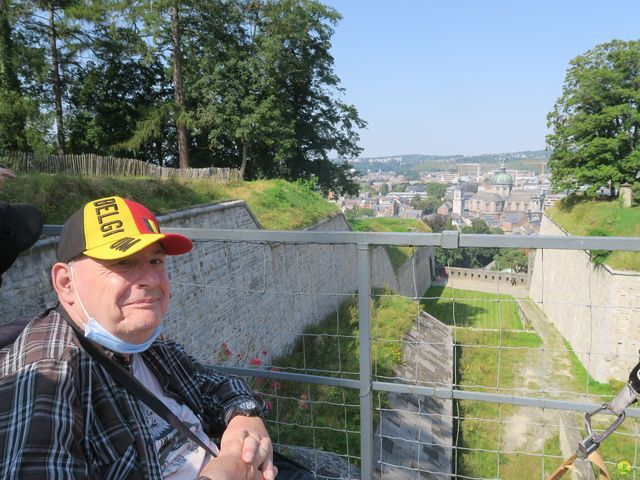 Randonnée joëlettes à Namur