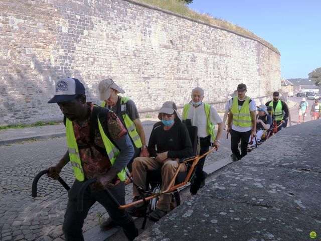 Randonnée joëlettes à Namur