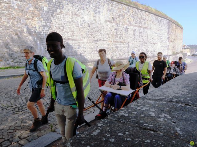 Randonnée joëlettes à Namur