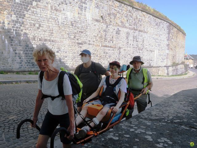 Randonnée joëlettes à Namur