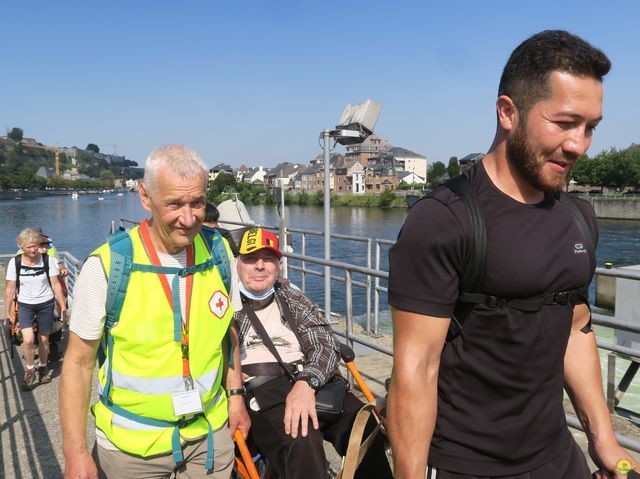 Randonnée joëlettes à Namur