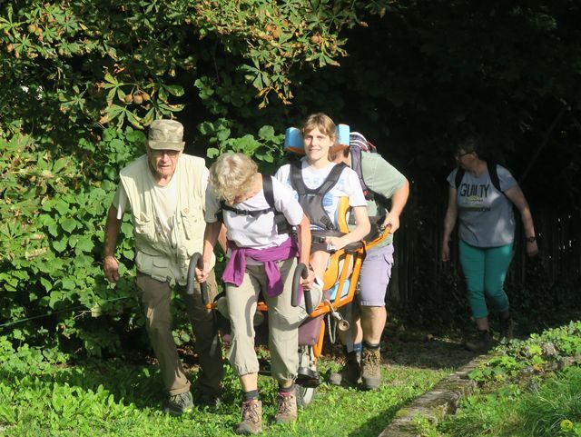 Randonnée joëlettes à Rochefort