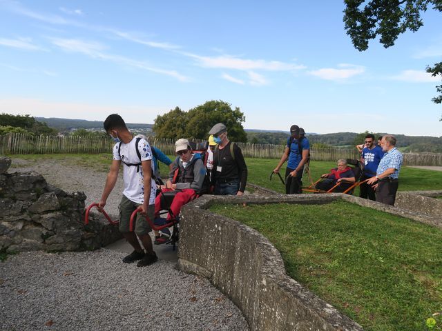 Randonnée joëlettes à Rochefort