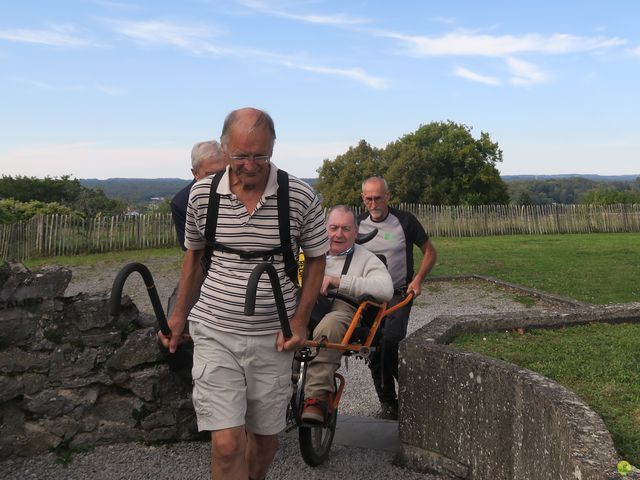 Randonnée joëlettes à Rochefort