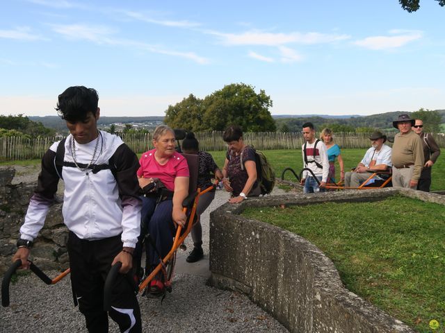 Randonnée joëlettes à Rochefort