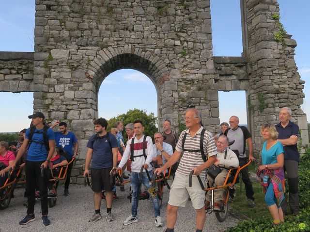 Randonnée joëlettes à Rochefort