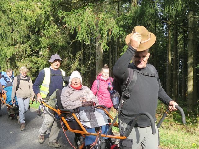 Randonnée joëlettes à Ternell