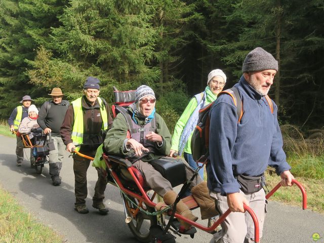 Randonnée joëlettes à Ternell