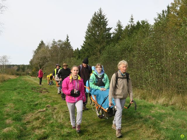 Randonnée joëlettes à Ternell