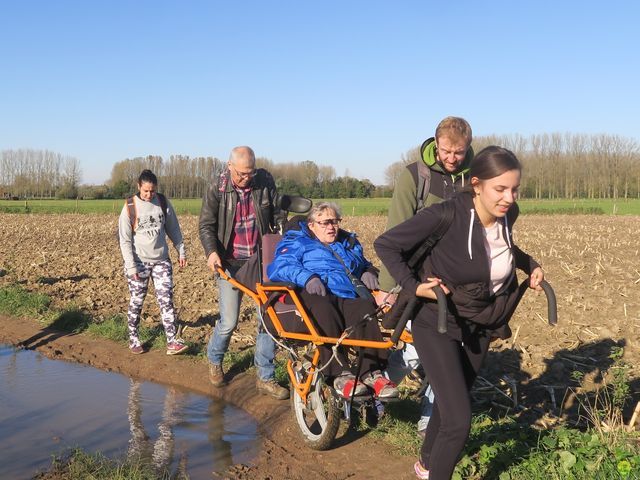 Randonnée joëlettes à Overijse