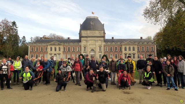 Randonnée joëlettes à Hélécine