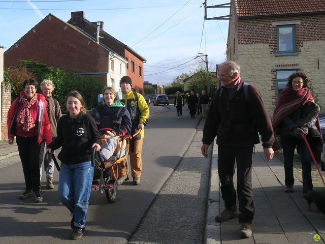 Randonnée joëlettes à Hélécine