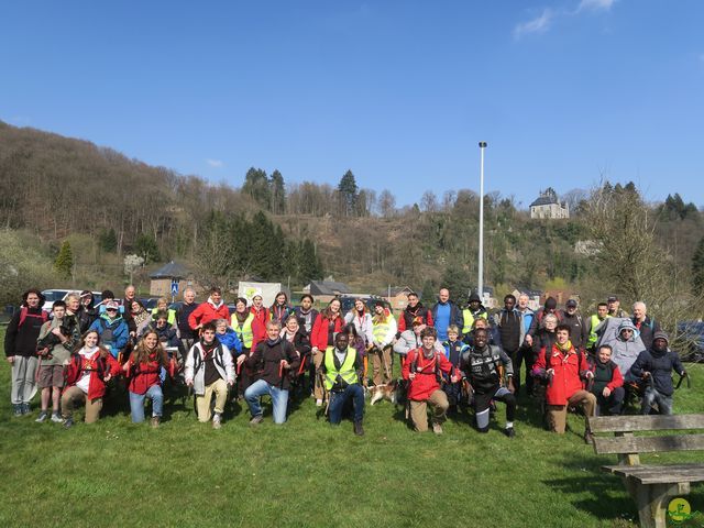 Randonnée joëlettes à Profondeville