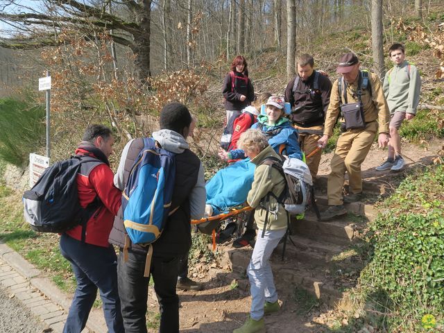 Randonnée joëlettes à Profondeville