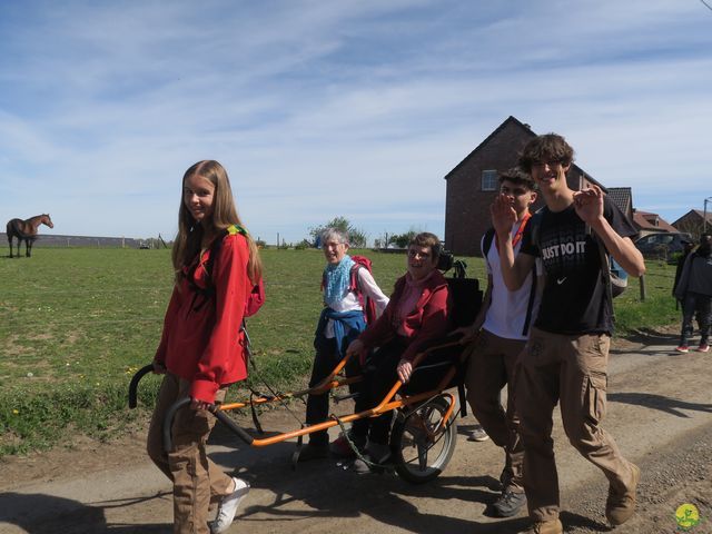 Randonnée joëlettes à Naninne