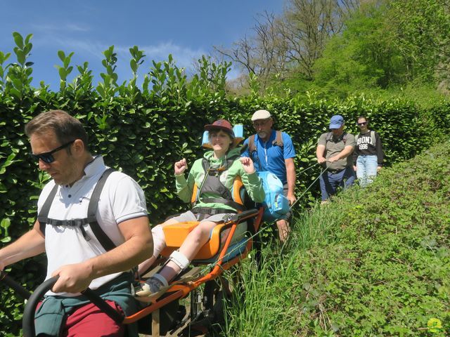 Randonnée joëlettes à Naninne