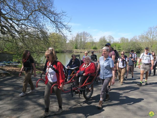 Randonnée joëlettes à Naninne