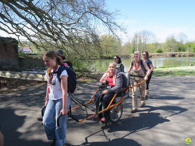 Randonnée joëlettes à Naninne