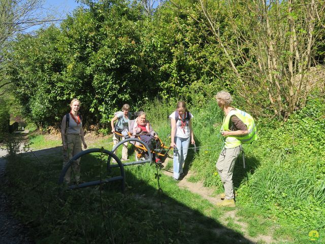 Randonnée joëlettes à Naninne