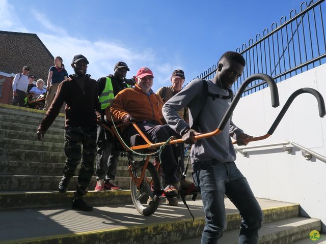 Randonnée joëlettes à Naninne