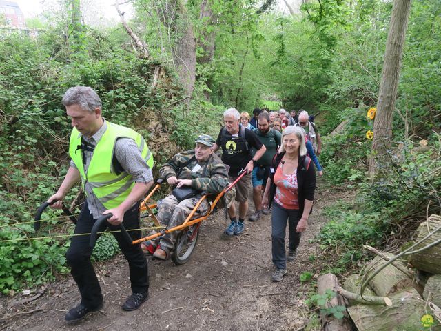 Randonnée joëlettes à Bousval