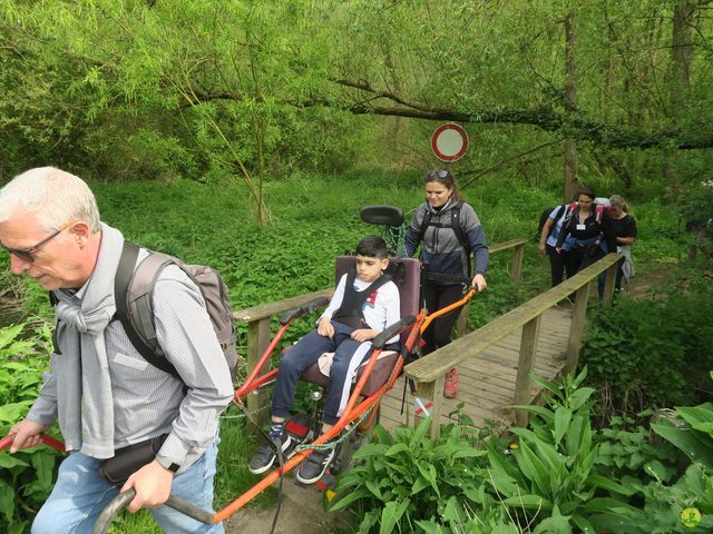 Randonnée joëlettes à Bousval