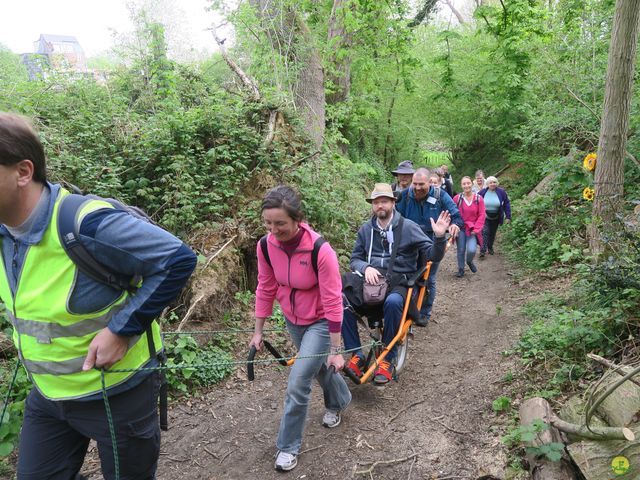 Randonnée joëlettes à Bousval