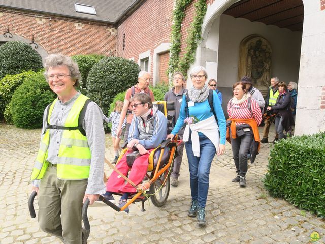 Randonnée joëlettes à Bousval