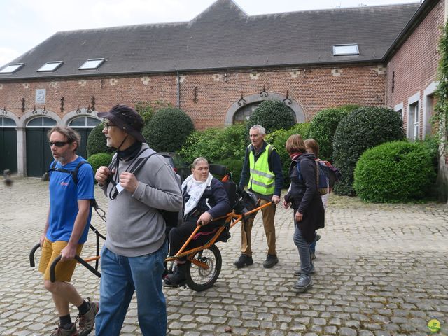 Randonnée joëlettes à Bousval