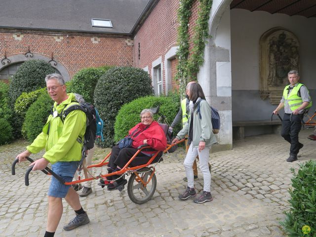 Randonnée joëlettes à Bousval