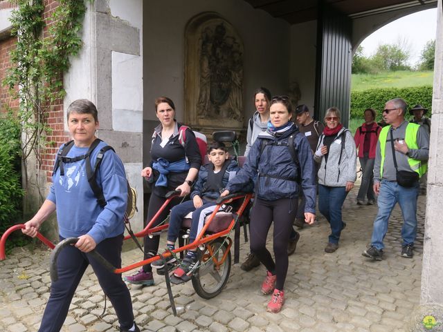 Randonnée joëlettes à Bousval