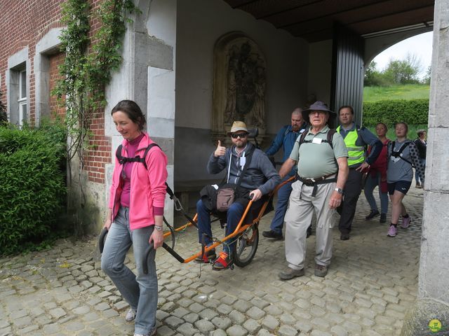 Randonnée joëlettes à Bousval