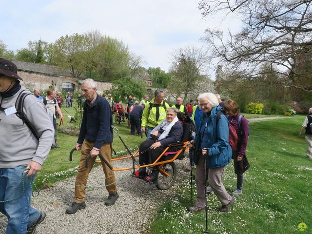 Randonnée joëlettes à Bousval