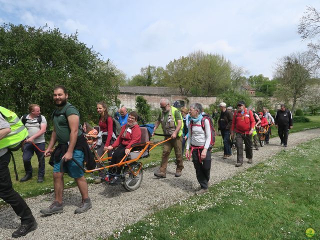 Randonnée joëlettes à Bousval