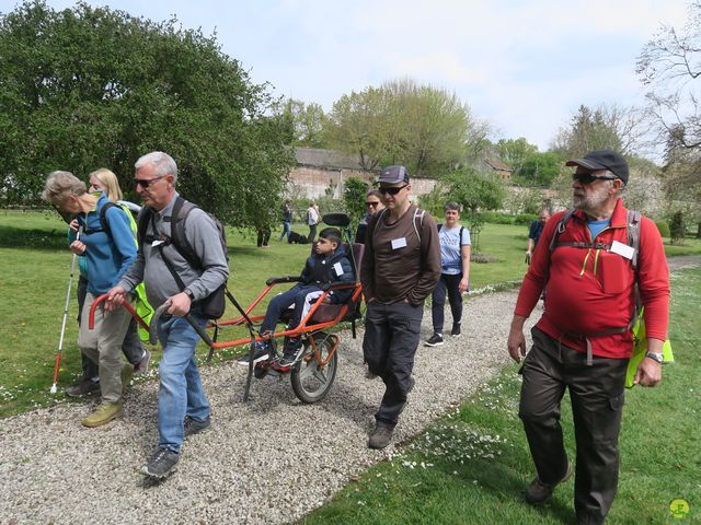 Randonnée joëlettes à Bousval