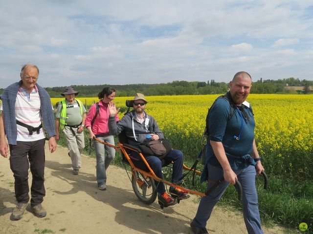 Randonnée joëlettes à Bousval